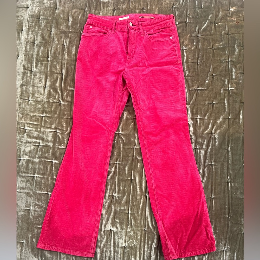 Pink Corduroy Pilcro Pants
